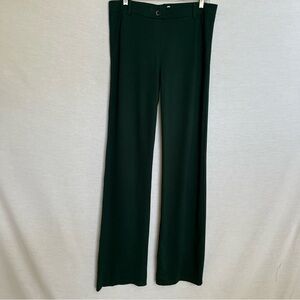 Betabrand Forest Green Pull On Dress Pants